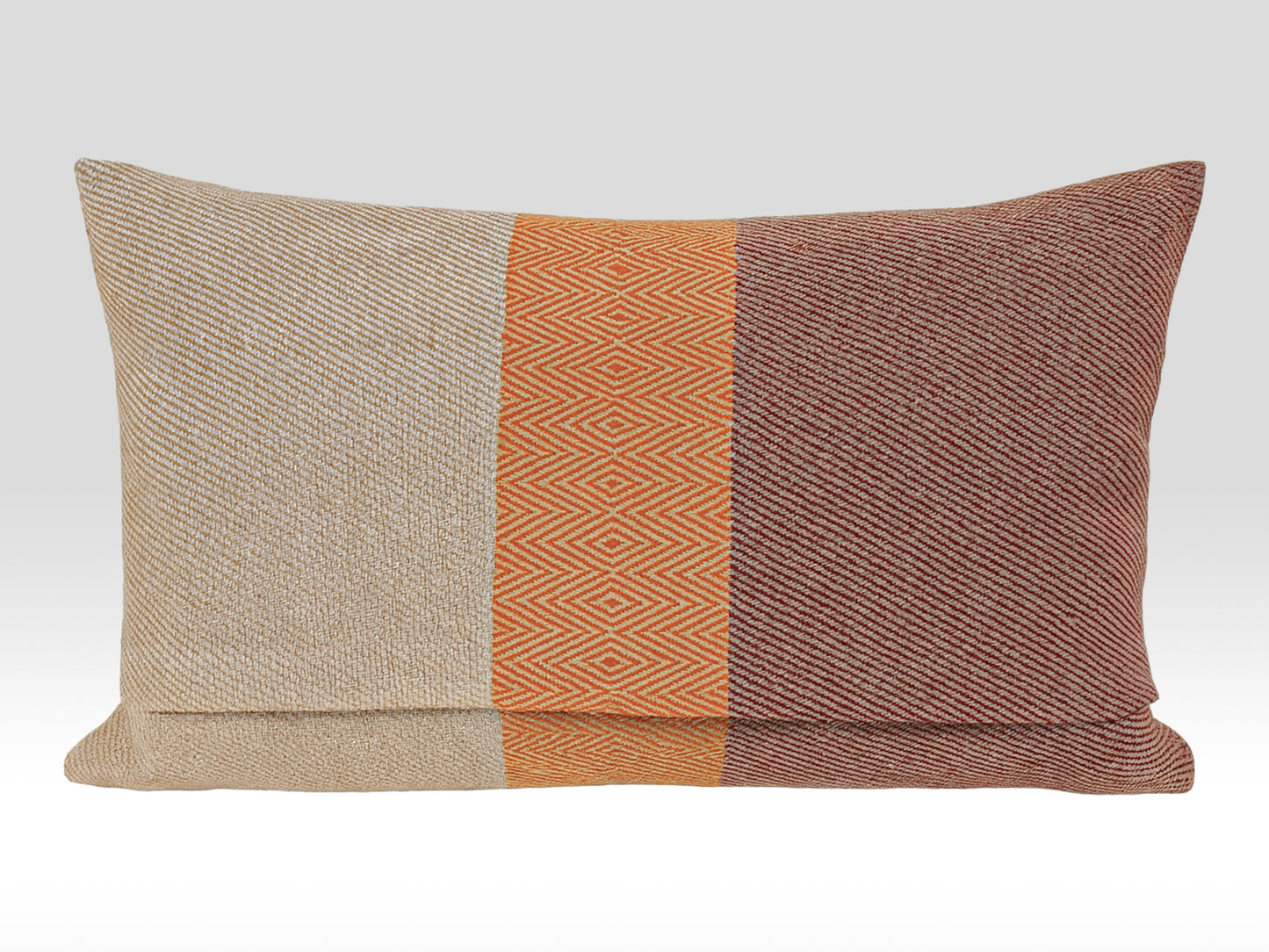 Chunky Irish Linen Bolster Cushion (48x30cm)