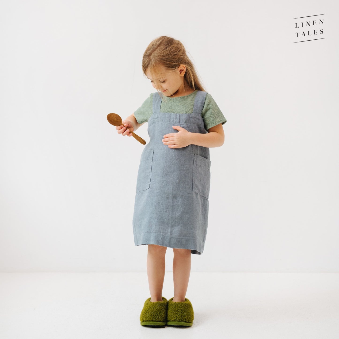 Kids: Pinafore Apron (MOQ Sets of 4)