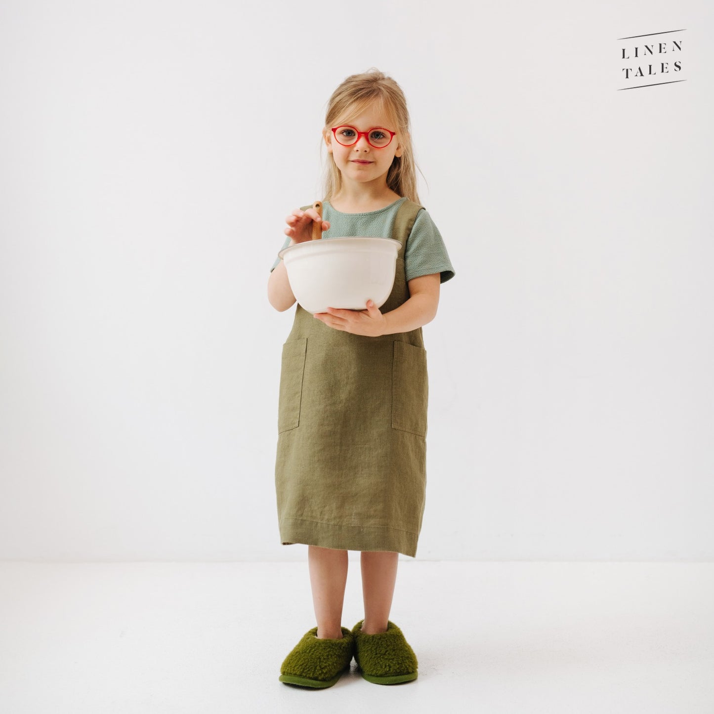 Kids: Pinafore Apron (MOQ Sets of 4)