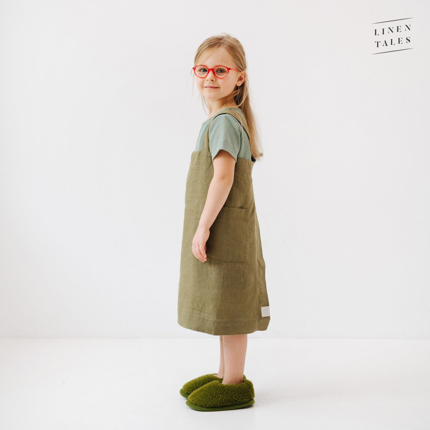 Kids: Pinafore Apron (MOQ Sets of 4)