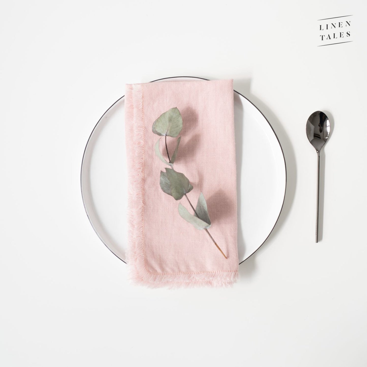 Napkins with Fringes (Pair)