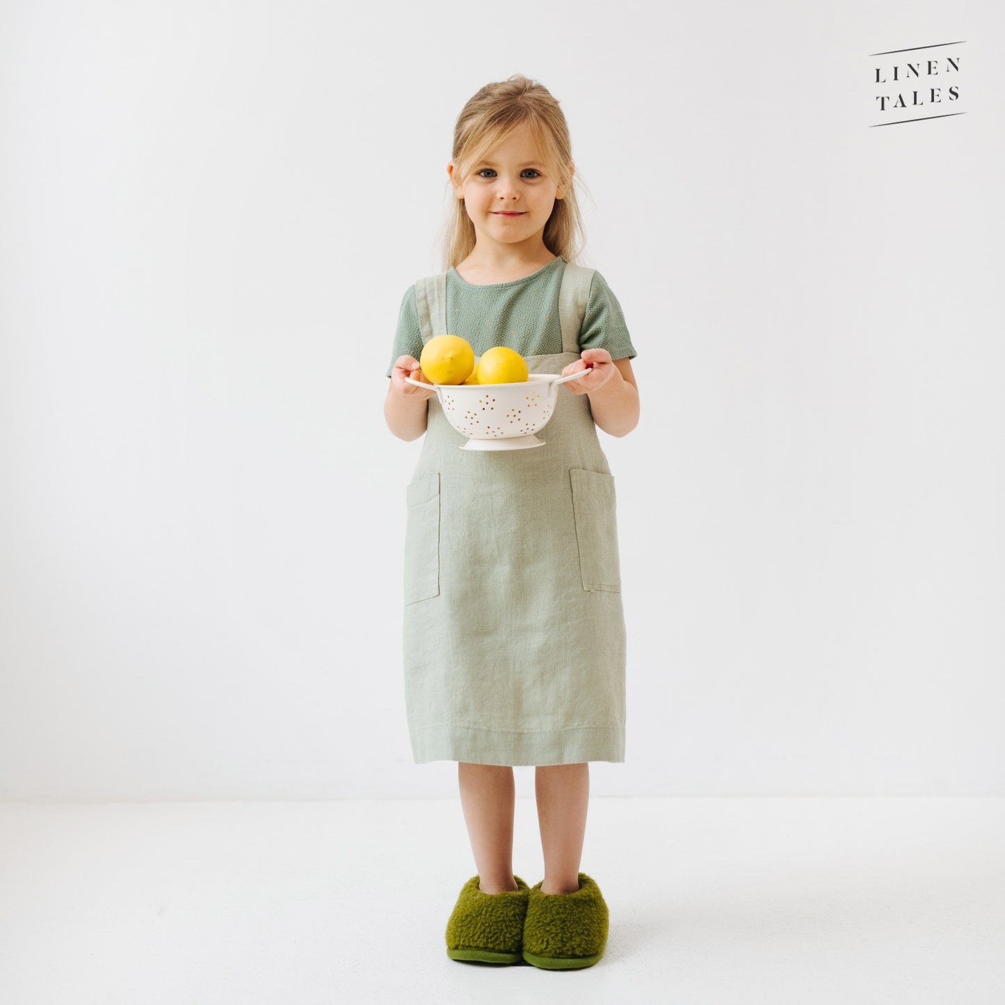 Kids: Pinafore Apron (MOQ Sets of 4)