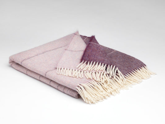 Alpaca Throw: 50% Alpaca 50% Merino Lambswool