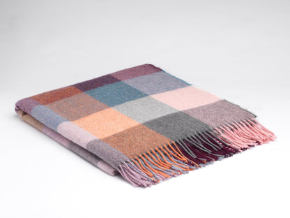 Alpaca Throw: 50% Alpaca 50% Merino Lambswool