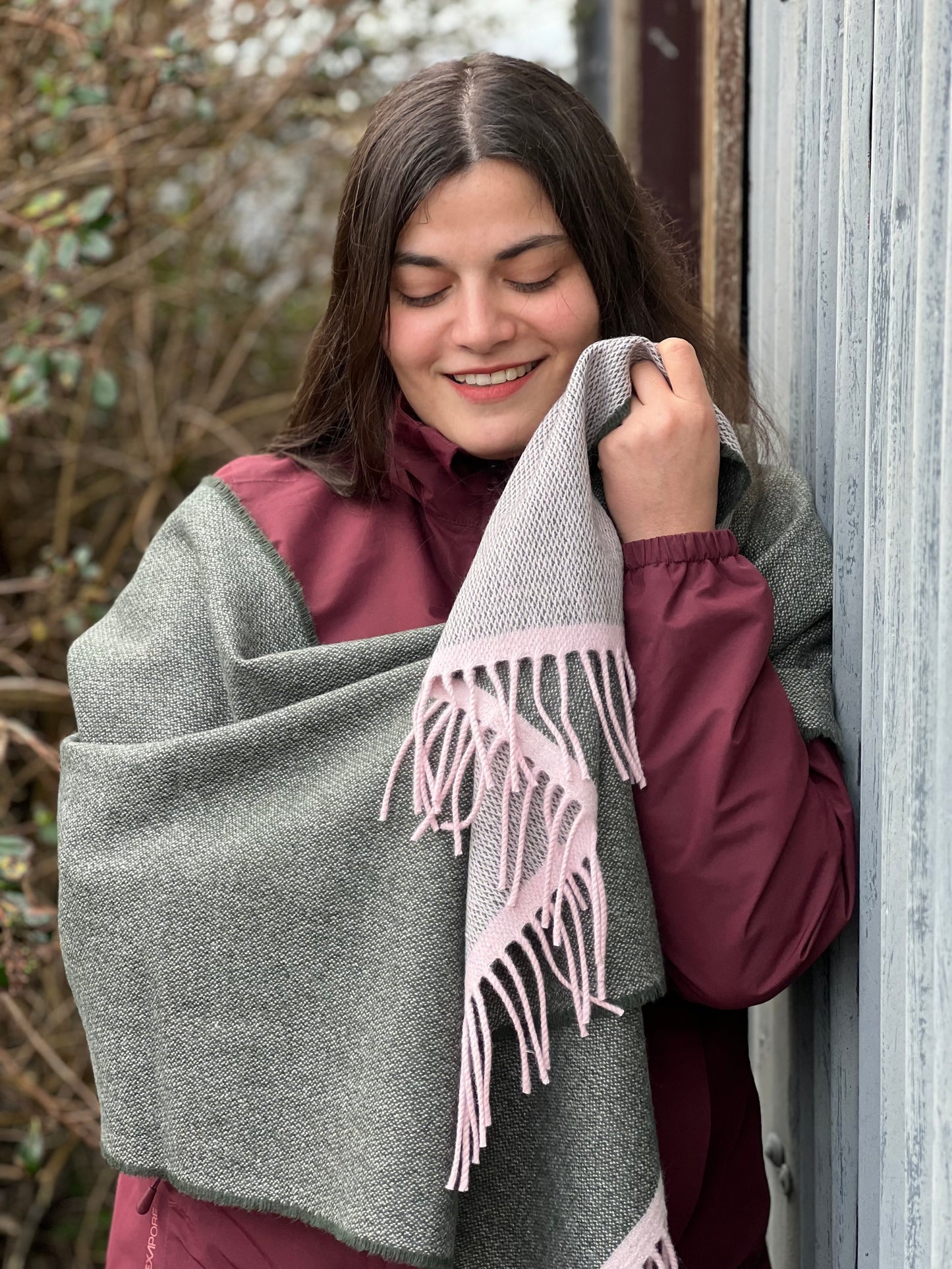 Cashmere Lambswool Wrap