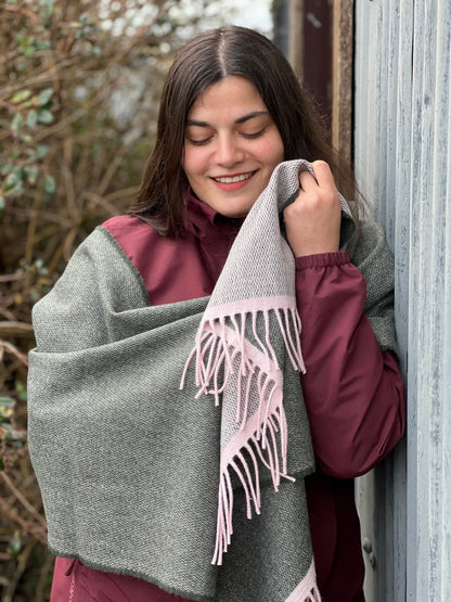 Cashmere Lambswool Wrap