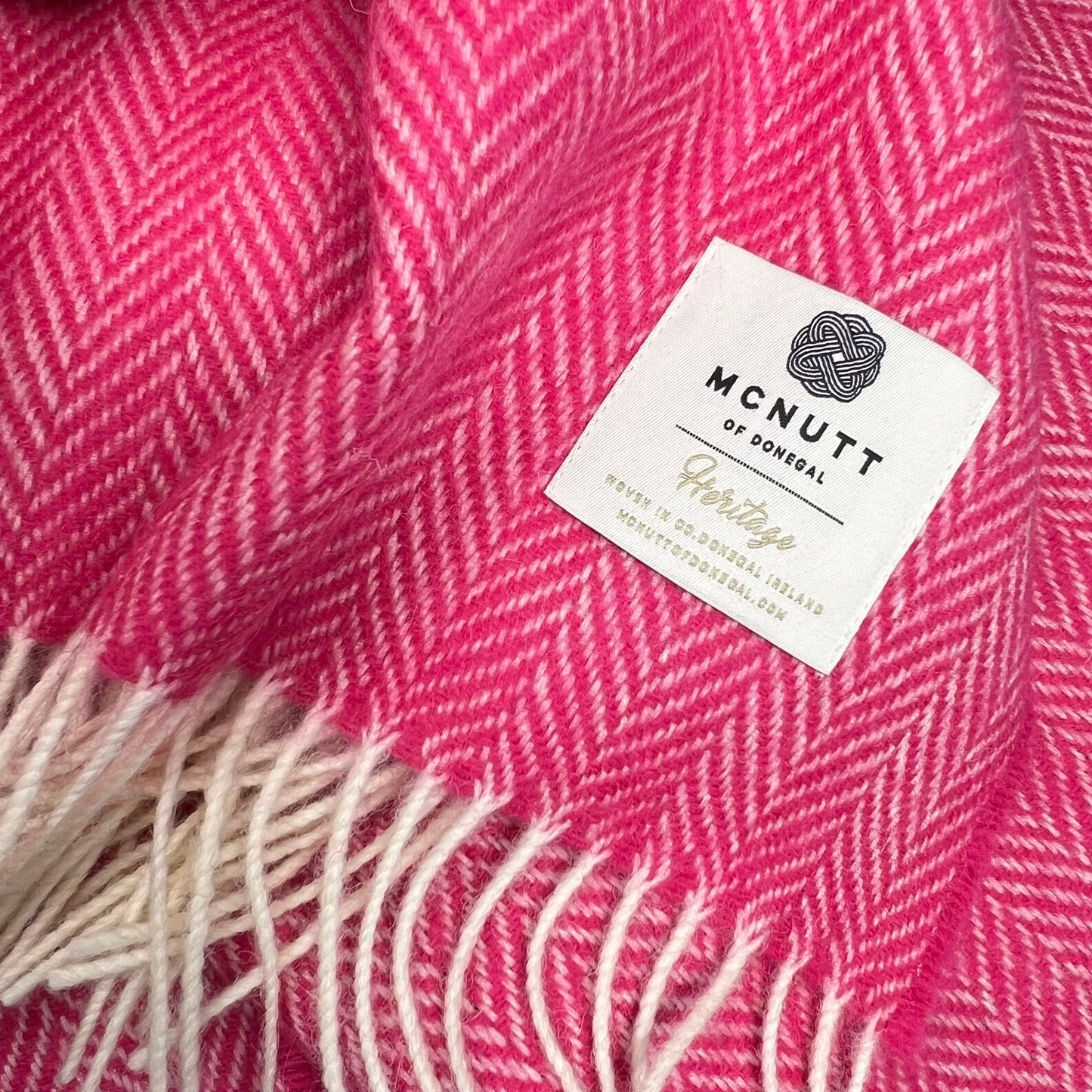 Heritage Merino Throw (Herringbone)