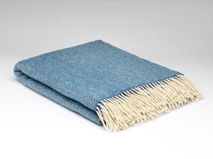 Heritage Merino Throw (Herringbone)