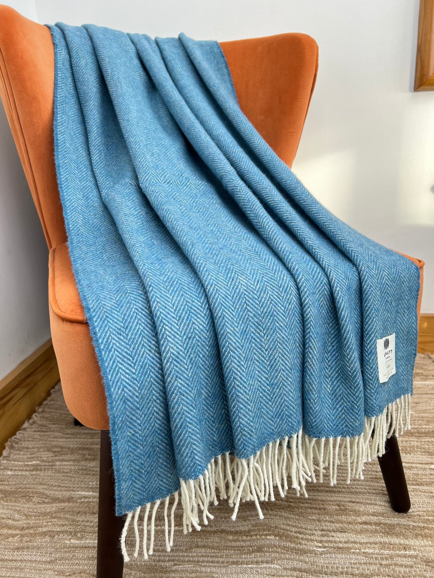 Heritage Merino Throw (Herringbone)