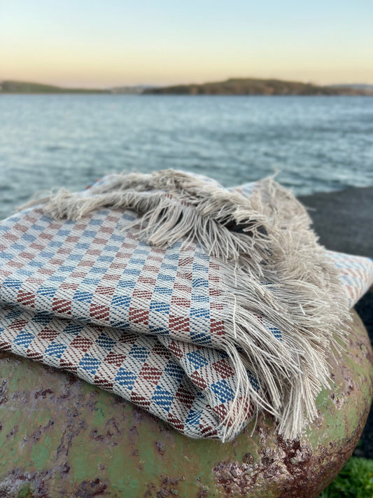 Chunky Linen Throw
