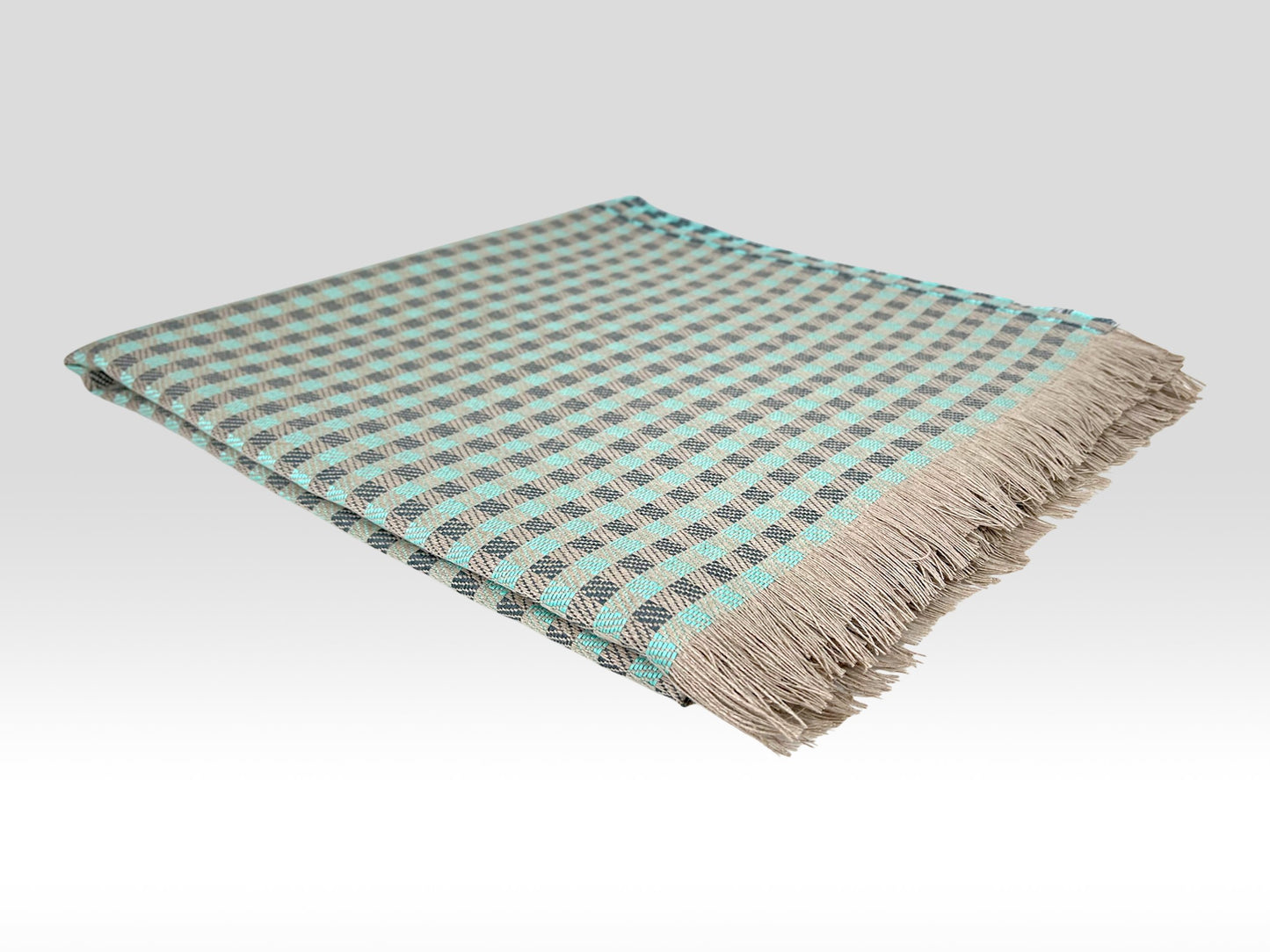 Chunky Linen Throw
