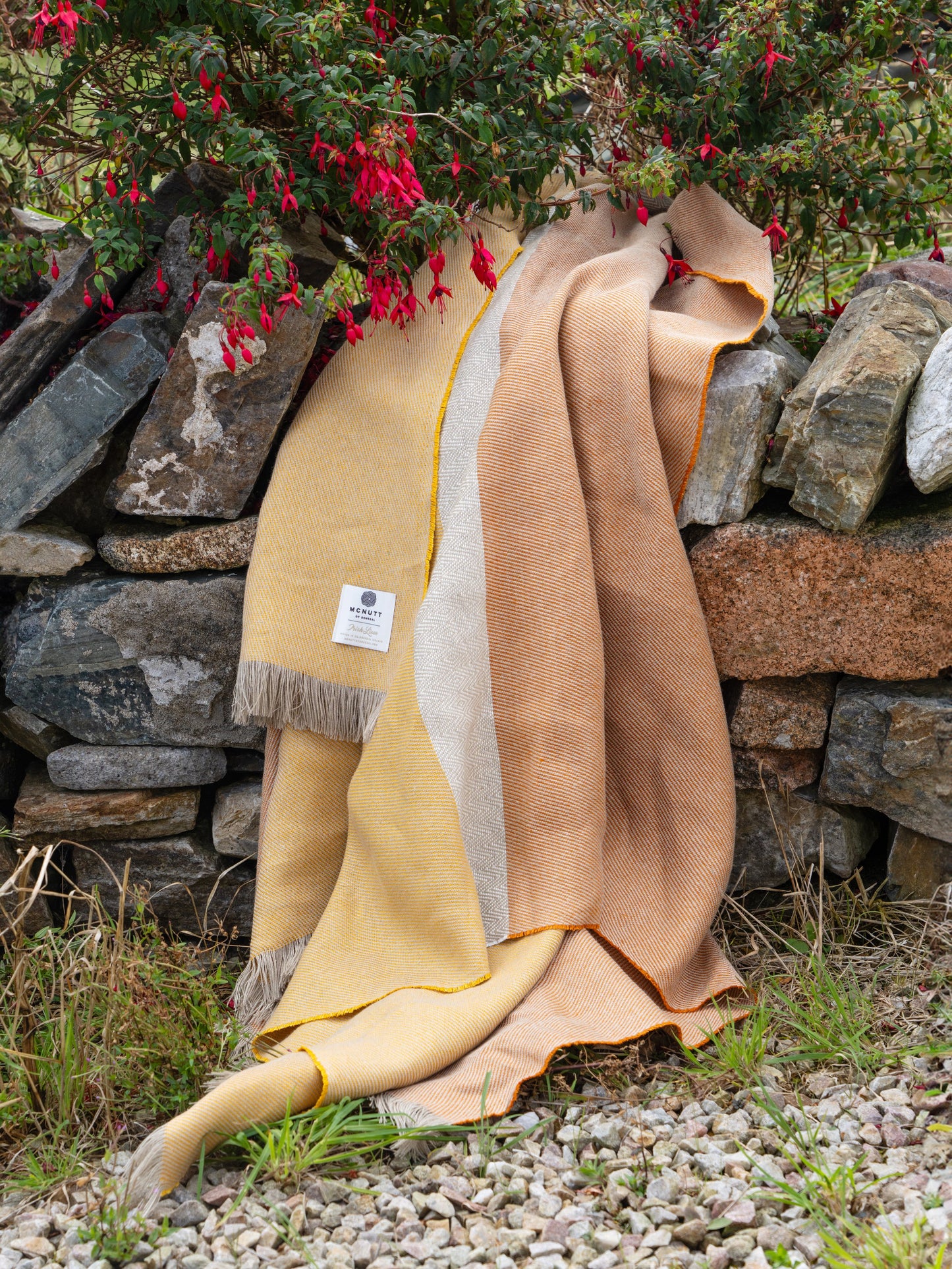 Chunky Linen Throw
