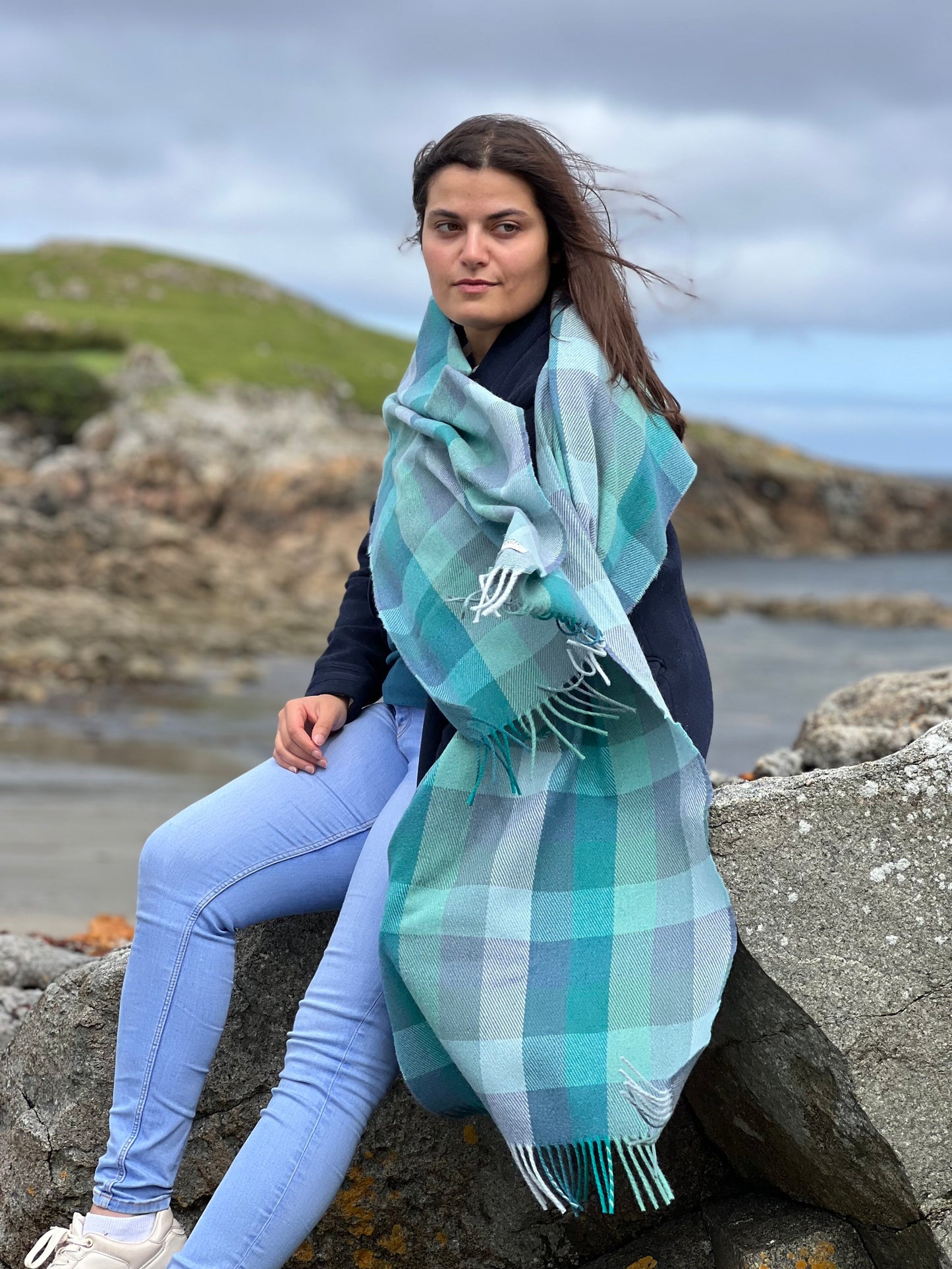 Cashmere Lambswool Wrap