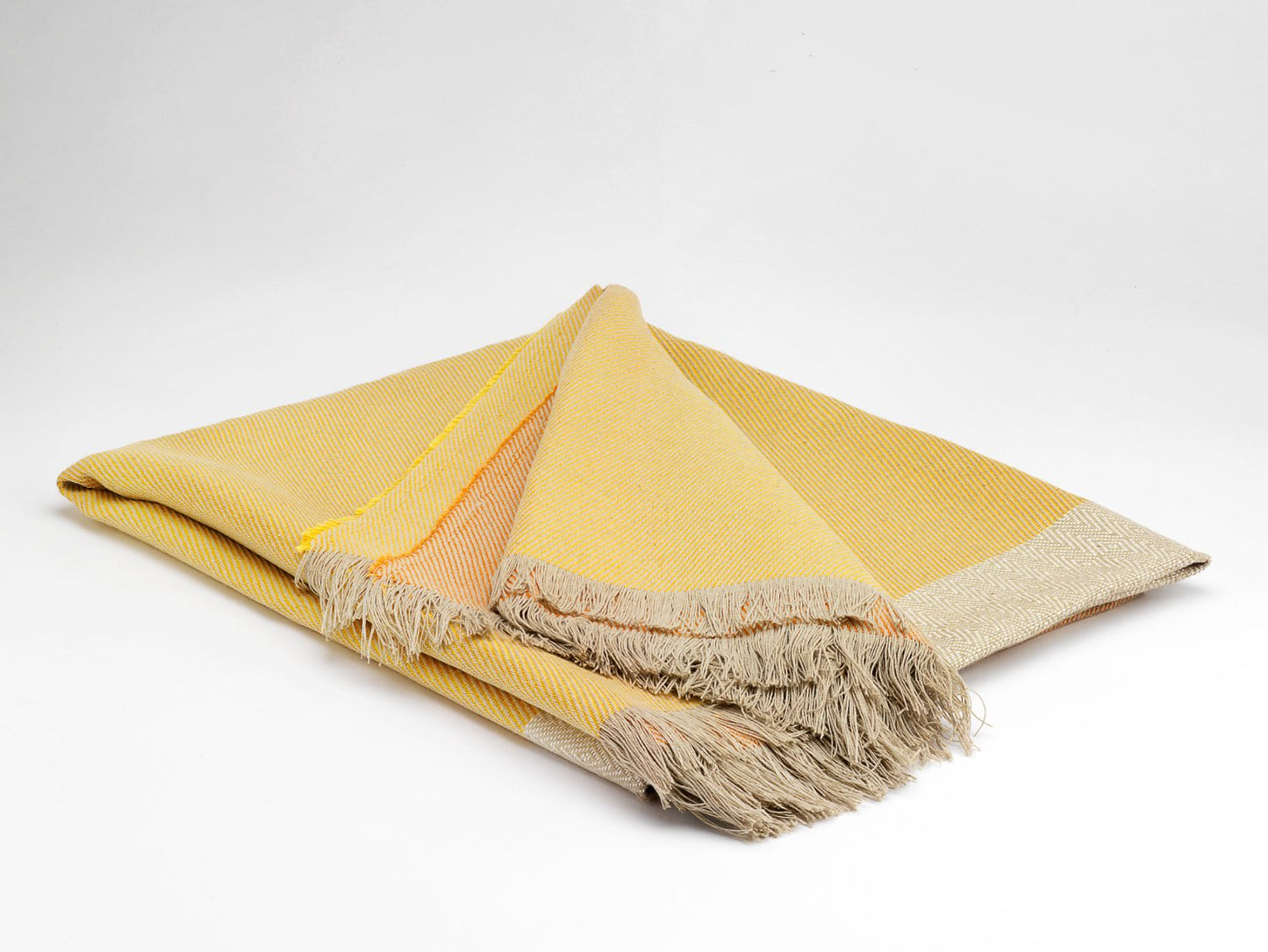 Chunky Linen Throw