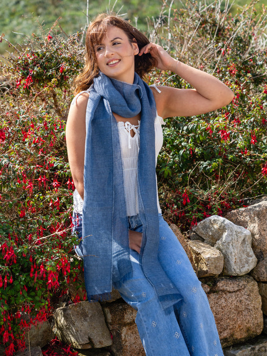 Irish Linen Scarf