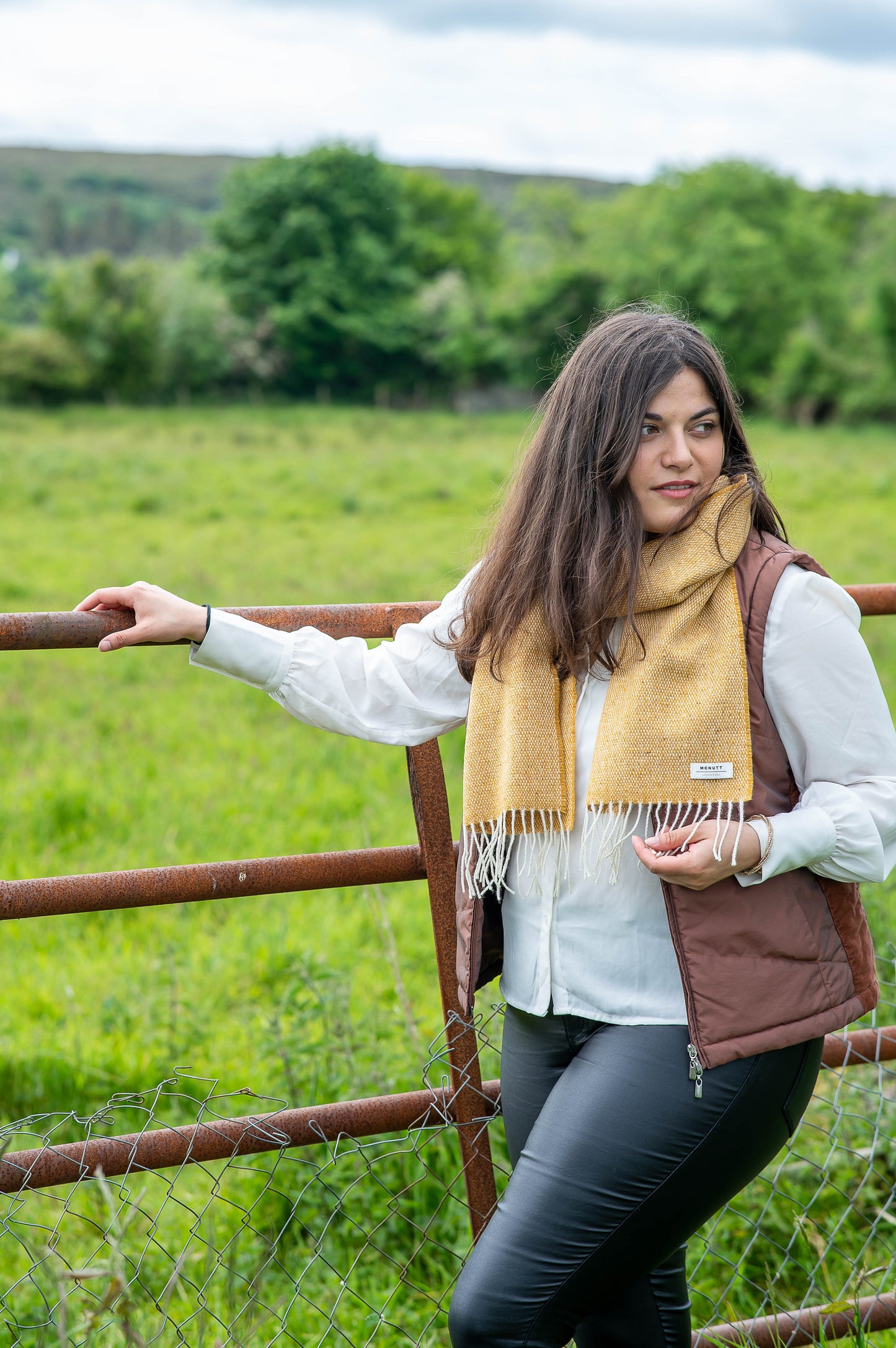 Donegal Tweed Scarf | Lambswool