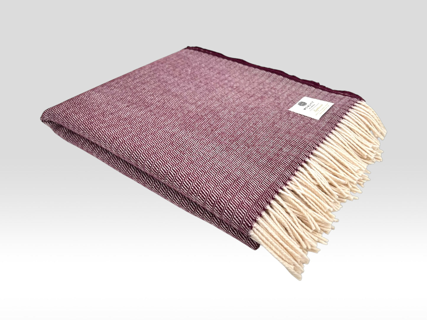 Merino Lambswool Ripple Throws