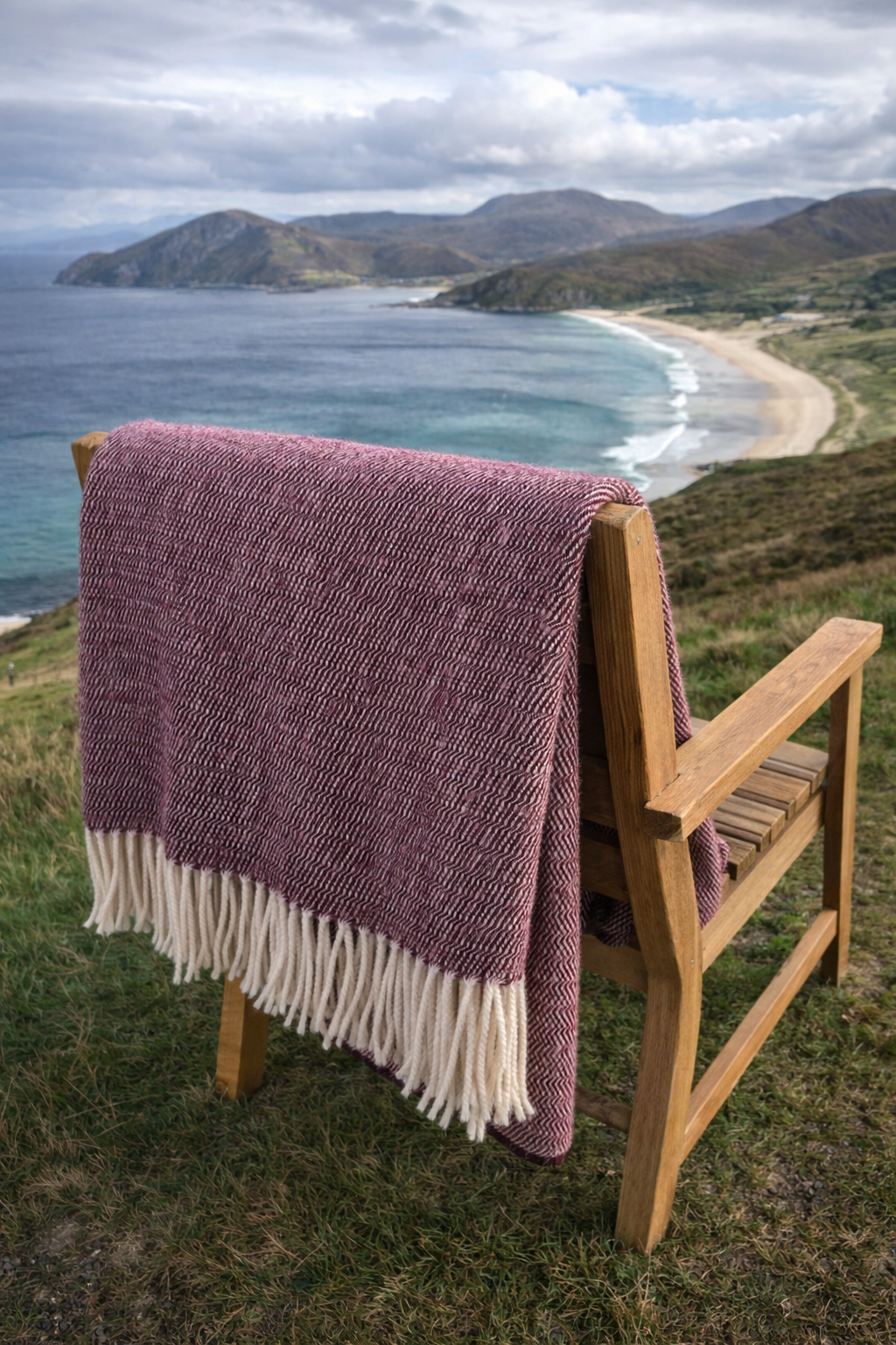Merino Lambswool Ripple Throws