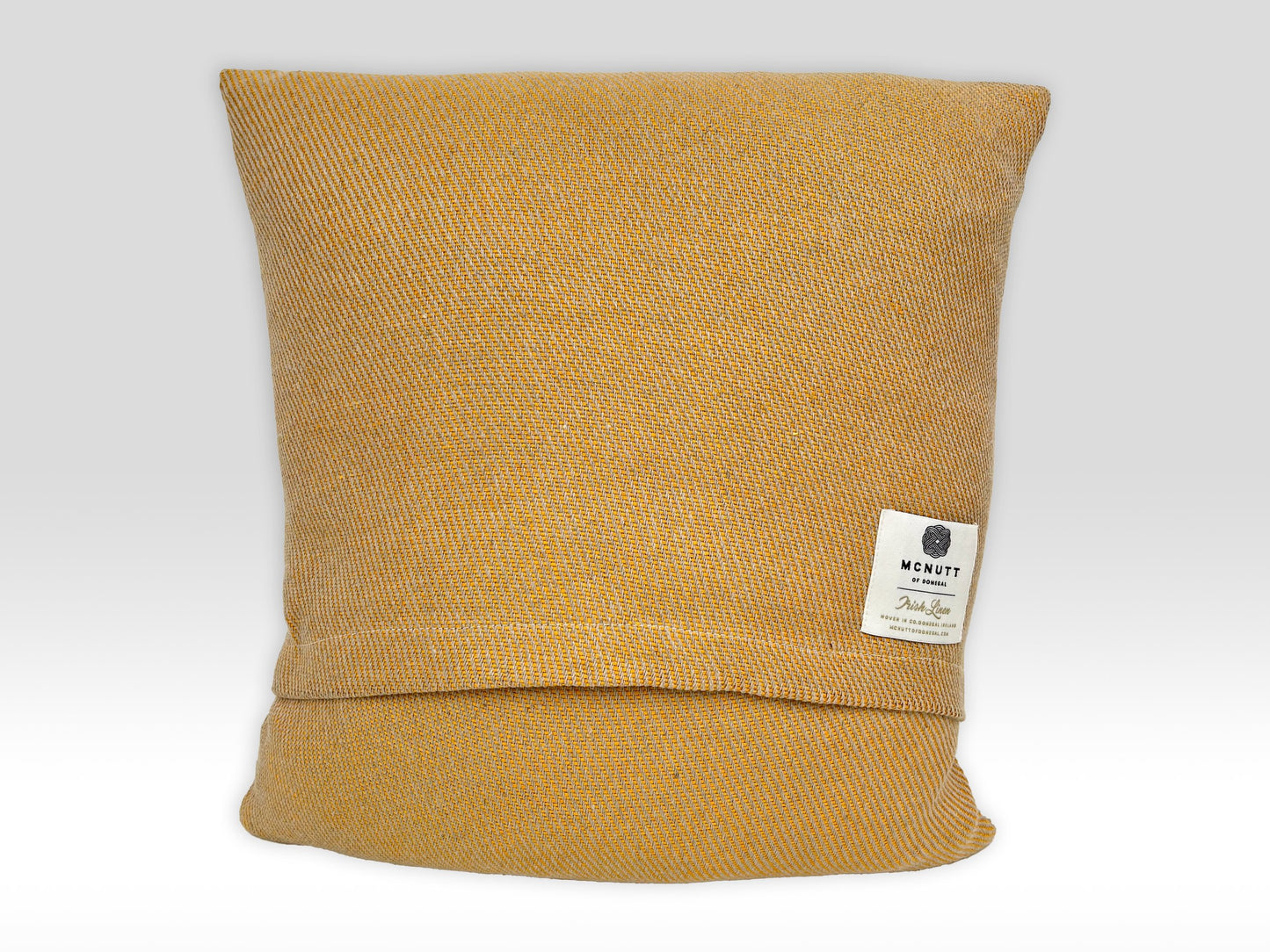 Chunky Irish Linen Square Cushion (40x40cm)