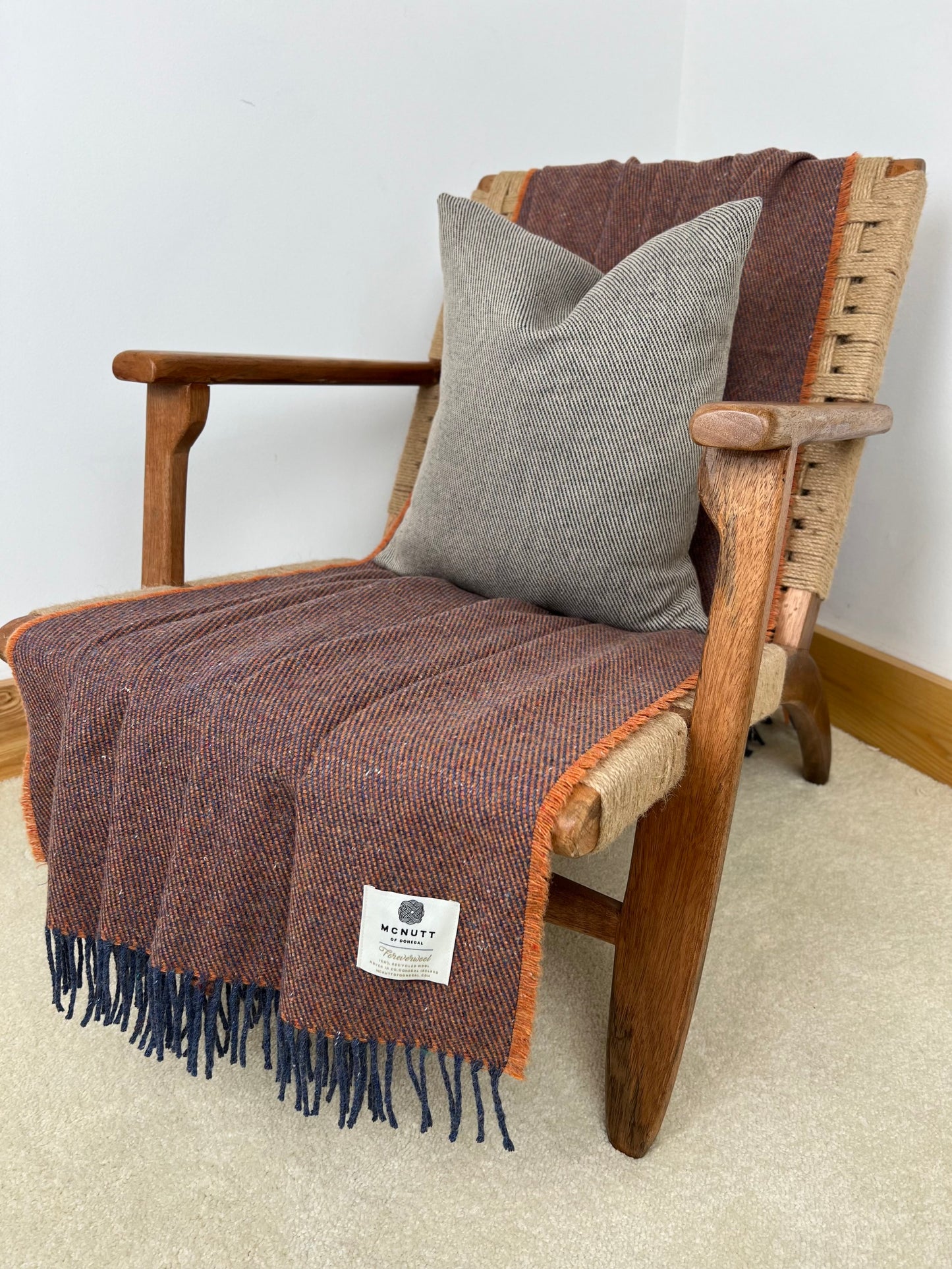 Forever Wool Throws: 100% Recycled Merino Wool
