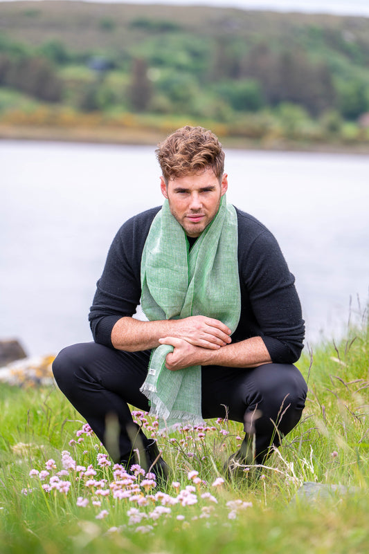 Irish Linen Scarf