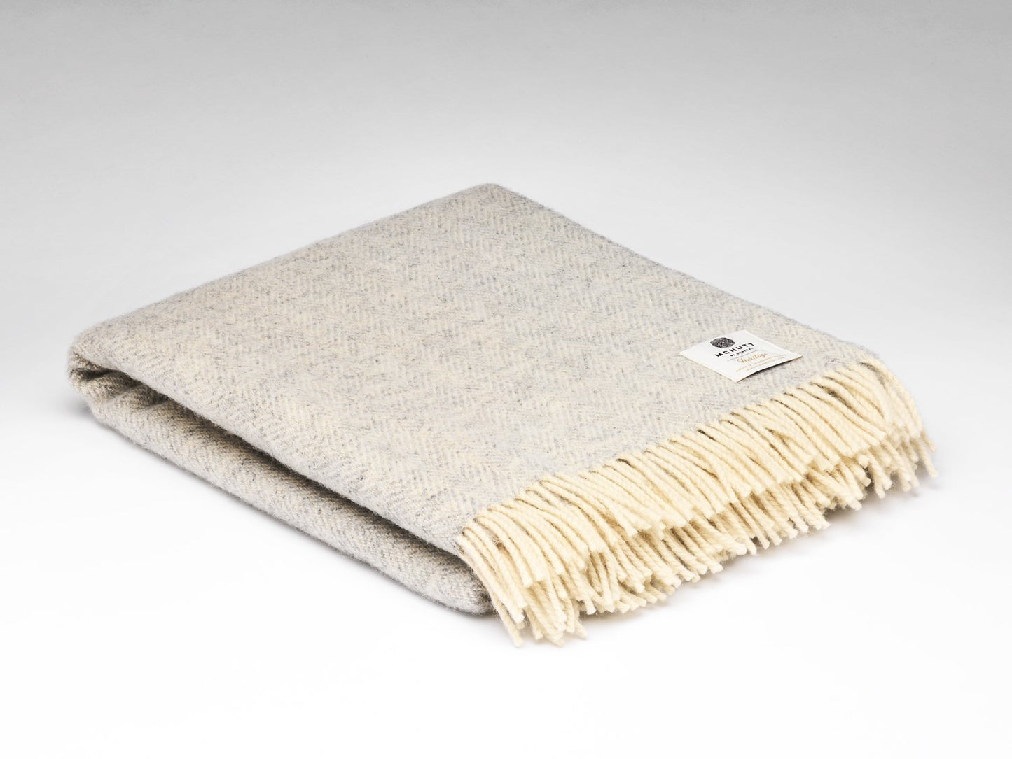 Heritage Merino Throw (Herringbone)