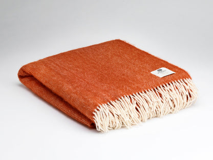 Heritage Merino Throw (Herringbone)