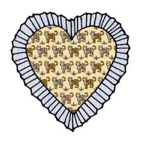 Heart Cushion IMOGEN  - FW24