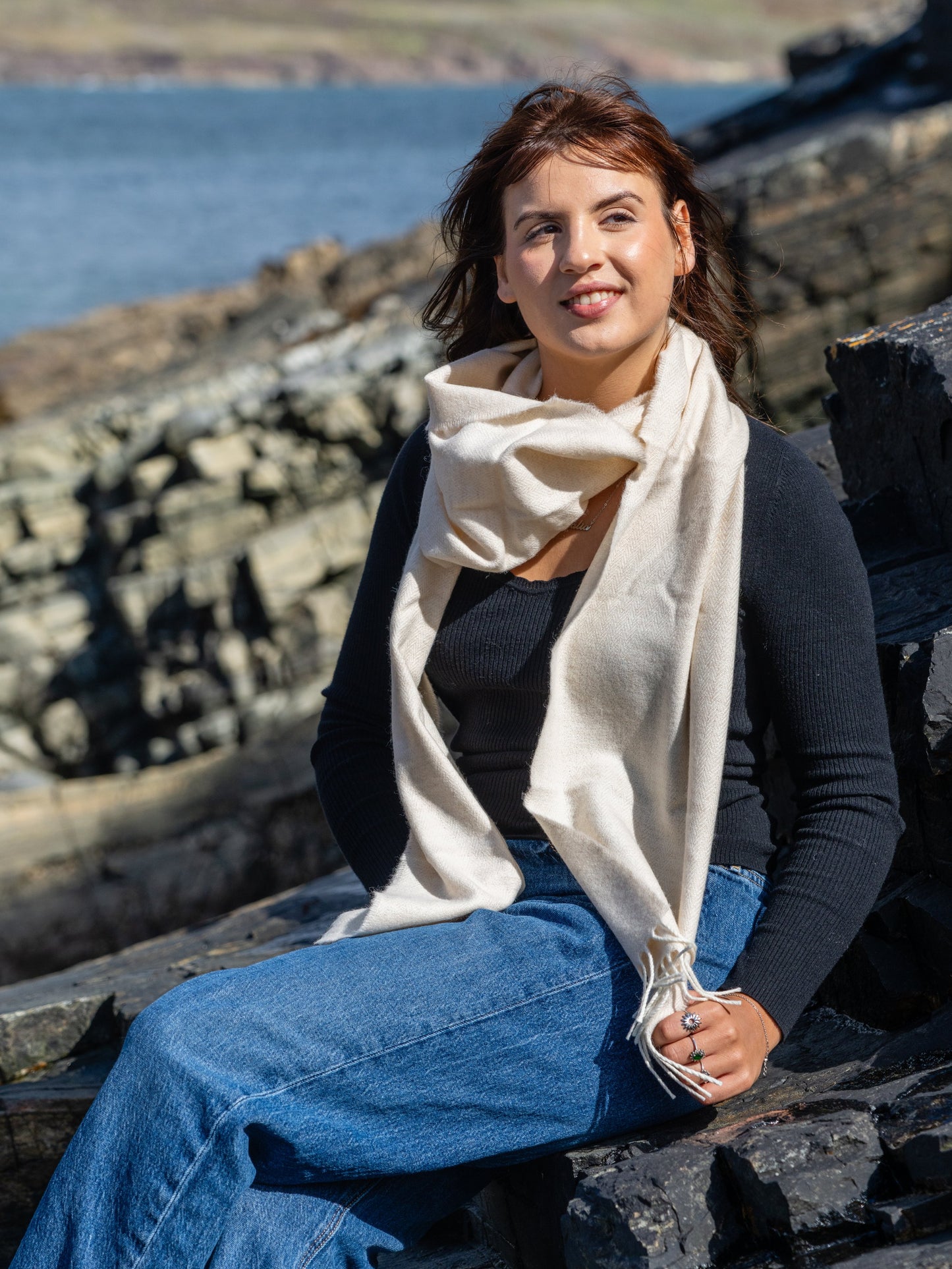 Irish Linen Scarf