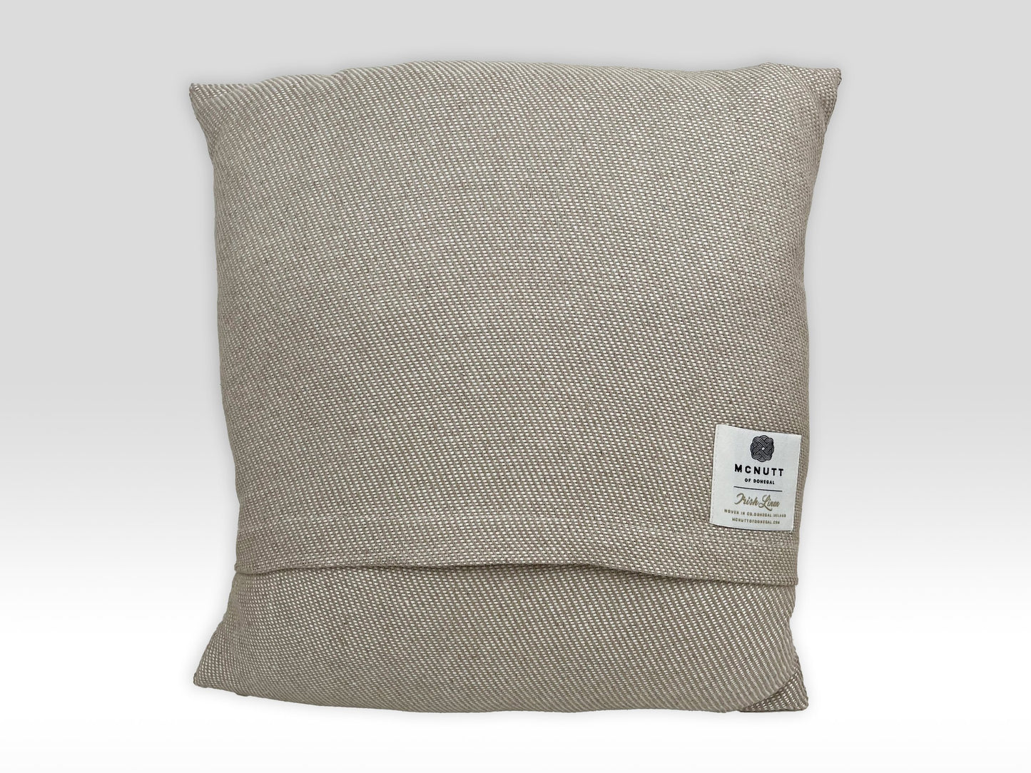Chunky Irish Linen Square Cushion (40x40cm)