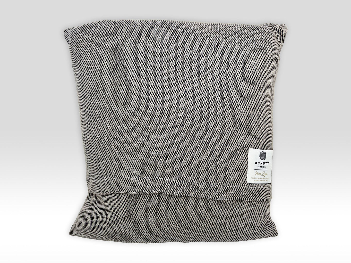 Chunky Irish Linen Square Cushion (40x40cm)