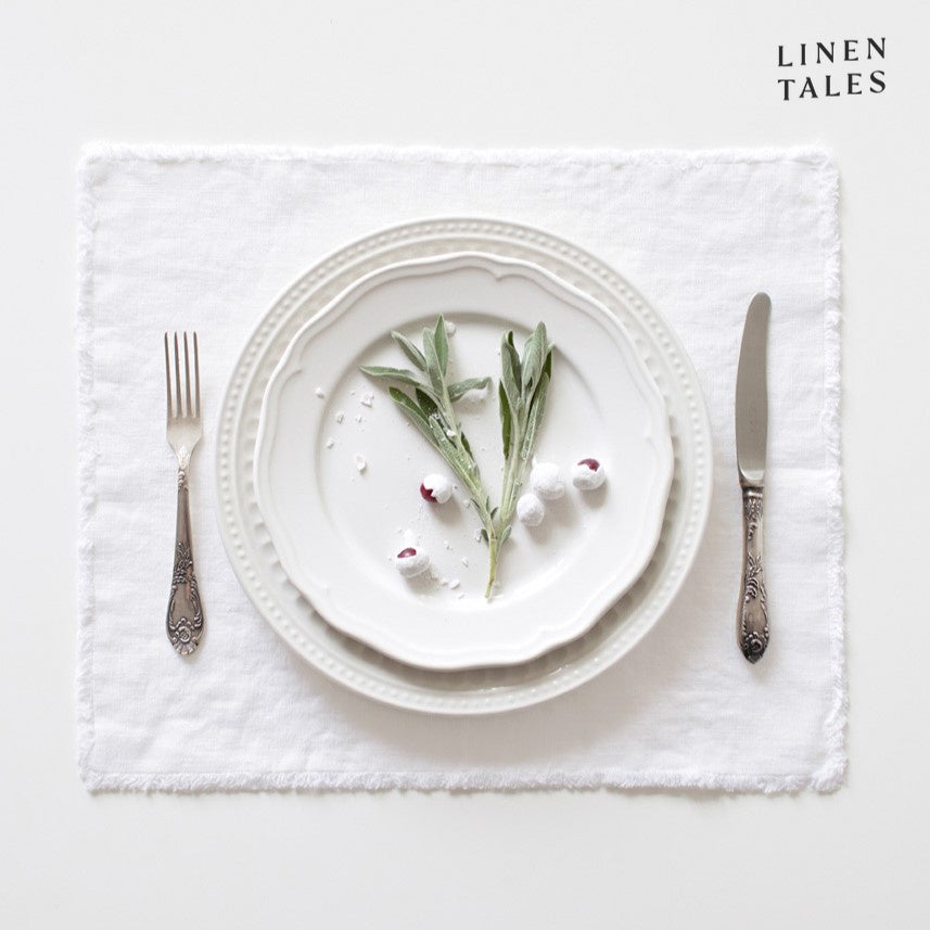 Placemats with Fringes  (MOQ Sets of 6)