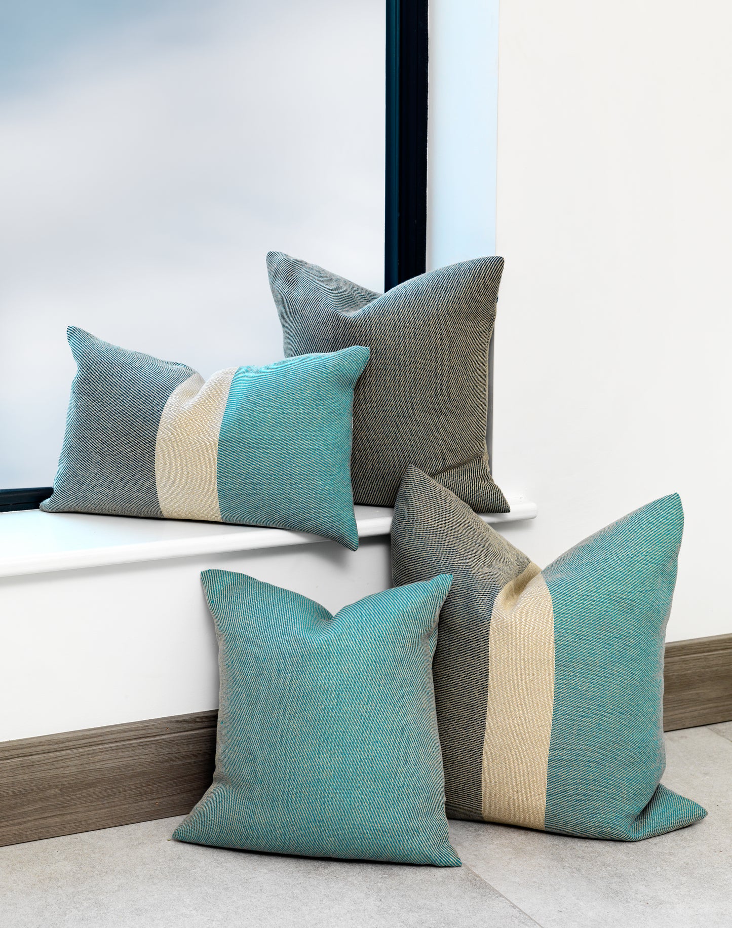 Chunky Irish Linen Square Cushion (40x40cm)