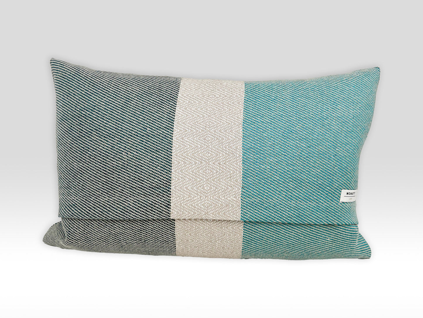 Chunky Irish Linen Bolster Cushion (48x30cm)