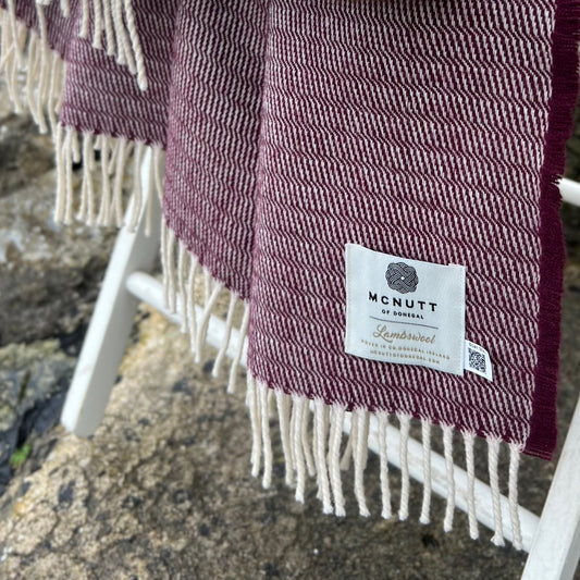 Merino Lambswool Ripple Throws