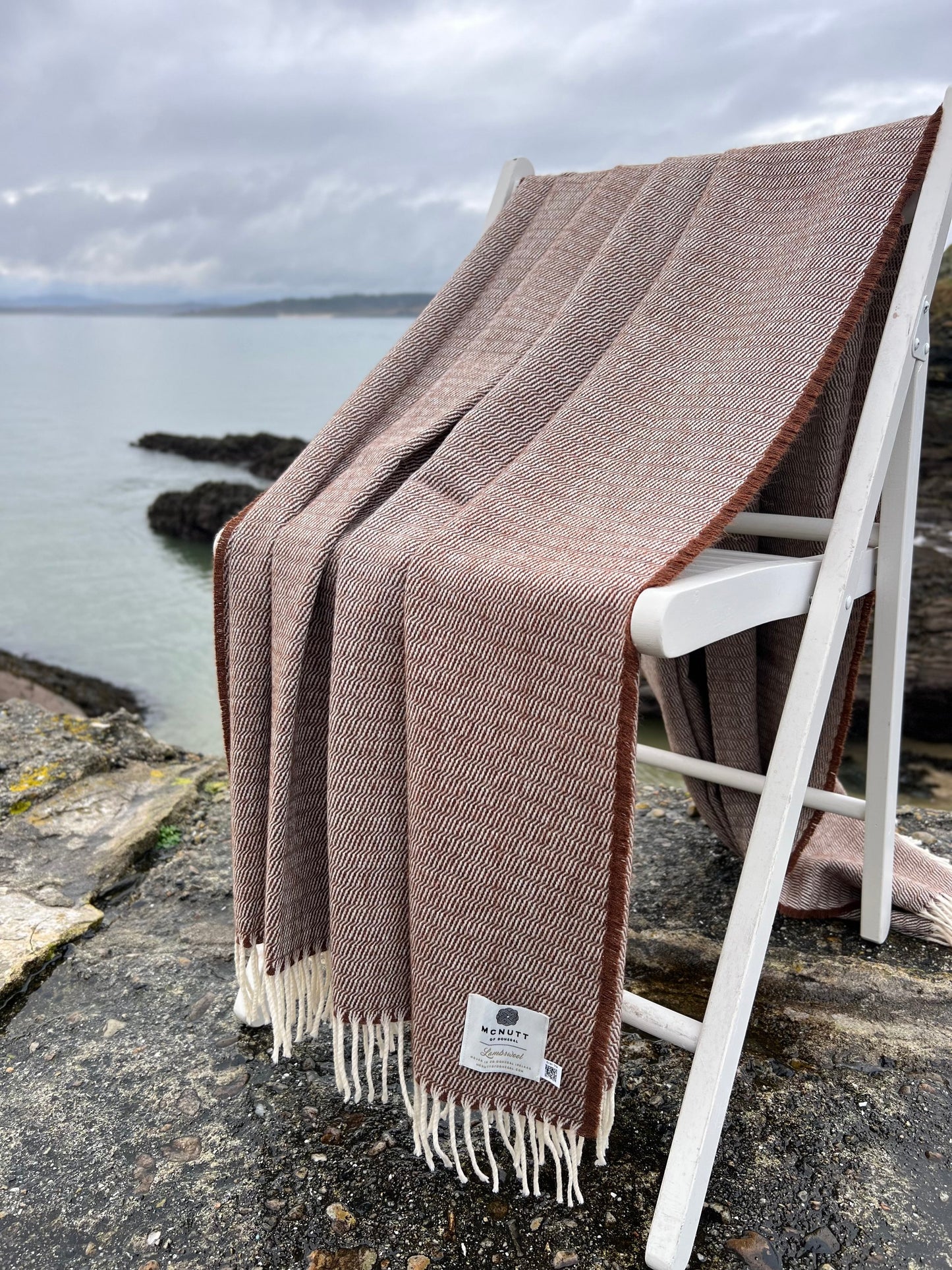 Merino Lambswool Ripple Throws