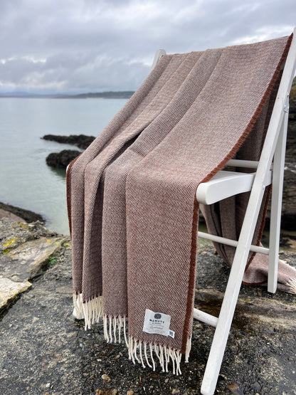 Merino Lambswool Ripple Throws