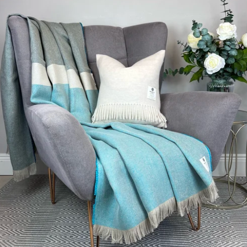 Chunky Linen Throw