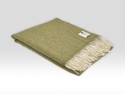 Heritage Merino Throw (Herringbone)