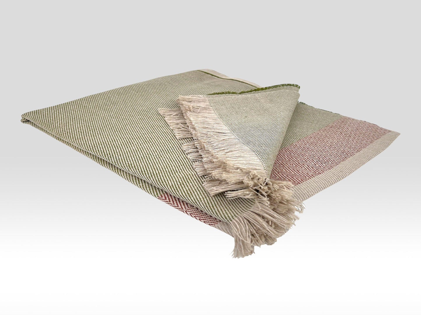 Chunky Linen Throw