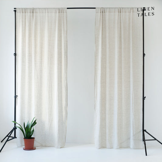 Sheer Curtains with Tunnel (Pair)